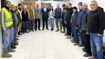 BAŞKAN YUMUŞAK’TAN PERSONELE TEŞEKKÜR ZİYARETİ