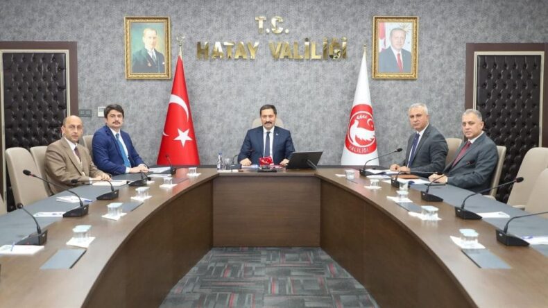 VALİ MASATLI BAŞKANLIĞINDA YIL SONU YATIRIMLARI DEĞERLENDİRİLDİ