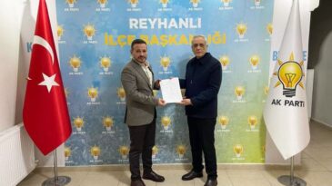 REYHANLI’DA AK PARTİ’YE 70 YENİ ÜYE KATILDI