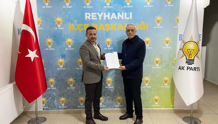 REYHANLI’DA AK PARTİ’YE 70 YENİ ÜYE KATILDI