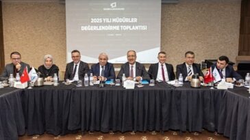 2025 YILI MÜDÜRLER DEĞERLENDİRME TOPLANTISI YAPILDI