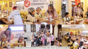 HANIMEFENDİ MASATLI YETİMLERE KOL KANAT GERDİ