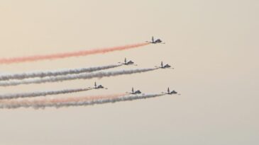 TÜRK YILDIZLARI GÖSTERİSİ BÜYÜLEDİ