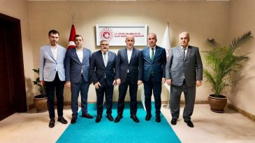 HATAY HEYETİNDEN ÖNEMLİ ZİYARET