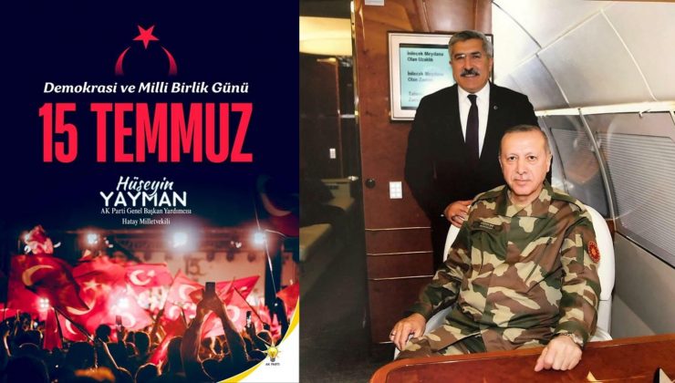 YAYMAN: “MİLLET EĞİLMEZ, VATAN BÖLÜNMEZ”