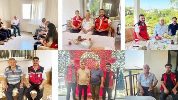 ŞEHİT YAKINLARI VE GAZİLERE ANLAMLI ZİYARET