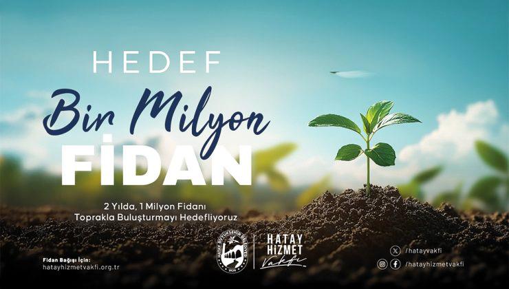 BAŞKAN ÖNTÜRK’ÜN FİDAN SÖZÜ GERÇEK OLDU