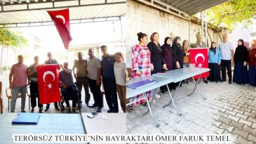 TERÖRSÜZ TÜRKİYE’NİN BAYRAKTARI ÖMER FARUK TEMEL
