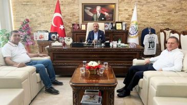 HASİAD BAŞKANI HOROZ’DAN REYHANLI TSO’YA ZİYARET