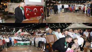 HATAY’DA AK GENÇLİK’TEN FİLİSTİN DİRENİŞİNE DESTEK