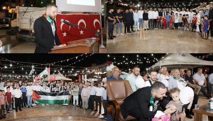 HATAY’DA AK GENÇLİK’TEN FİLİSTİN DİRENİŞİNE DESTEK