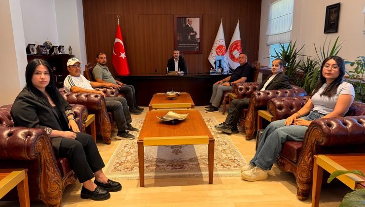 HBC’DEN BAŞSAVCI HARUN KARAHAN’A HAYIRLI OLSUN ZİYARETİ