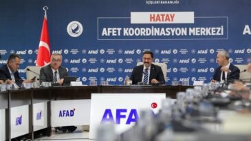 HATAY İL KOORDİNASYON KURULU TOPLANDI