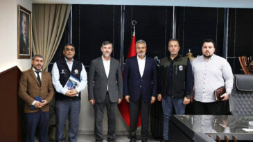 BAŞKAN ÖNTÜRK MÜFTÜLÜK HEYETİNİ AĞIRLADI