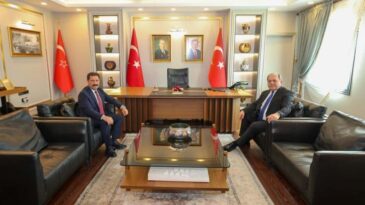 YARGITAY BAŞKANI KERKEZ’DEN VALİ MASATLI’YA ZİYARET