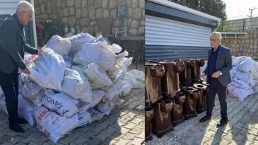 DÜNYA YARDIM DERNEĞİ’NDEN 150 AİLEYE  YAKACAK DESTEĞİ