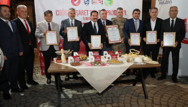 7 YENİ TESCİLLE HATAY’IN COĞRAFİ İŞARETLERİ 57’YE ÇIKTI