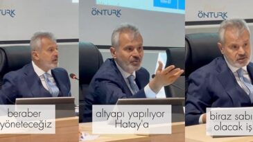 ÖNTÜRK: HATAY’I GÜZEL GÜNLER BEKLİYOR