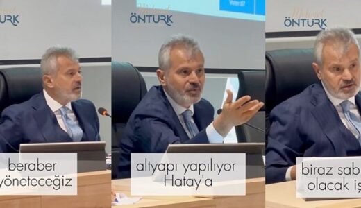 ÖNTÜRK: HATAY’I GÜZEL GÜNLER BEKLİYOR