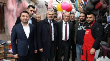 BAŞKAN ÖNTÜRK’TEN ANTAKYA ESNAFINA ZİYARET