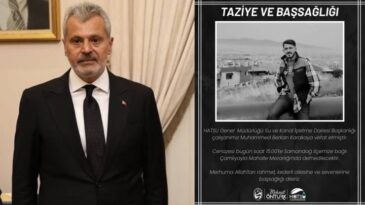 ÖNTÜRK, MERHUM KARAKAYA İÇİN BAŞSAĞLIĞI DİLEDİ