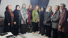 BAŞKAN ÇALIM UMRE’DEN DÖNEN ÜYELERLE BULUŞTU