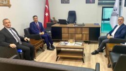 REKTÖR DURUEL’DEN GENEL SEKRETER GÜNGÖR’E ZİYARET