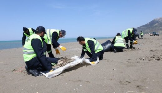 HBB’DEN SAHİLLERDE YIL BOYU KESİNTİSİZ  TEMİZLİK ÇALIŞMASI