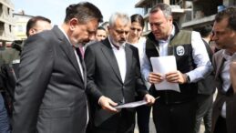 BAŞKAN ÖNTÜRK ARSUZ’DA DEV YATIRIMLARI YERİNDE İNCELEDİ