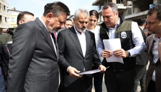 BAŞKAN ÖNTÜRK ARSUZ’DA DEV YATIRIMLARI YERİNDE İNCELEDİ