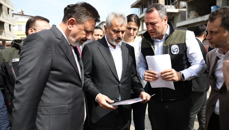 BAŞKAN ÖNTÜRK ARSUZ’DA DEV YATIRIMLARI YERİNDE İNCELEDİ