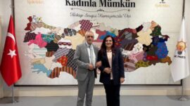 TEMEL’DEN ANKARA’DA ZEHRA EREN’E ZİYARET