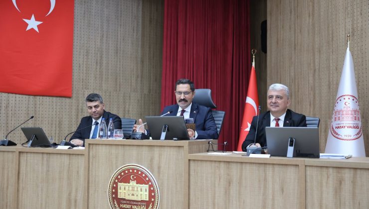 VALİ MASATLI YATIRIMLARI MASAYA YATIRDI
