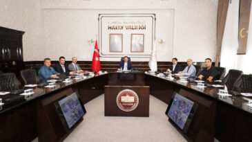 OSB VE SANAYİ SİTELERİ YATIRIMLARI DEĞERLENDİRİLDİ