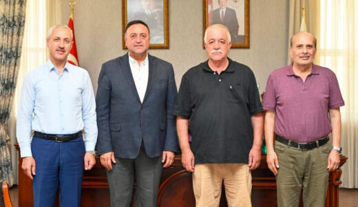 HGBC YÖNETİMİNDEN REKTÖR EREN’E ZİYARET