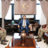 VALİ MASATLI, TUĞGENERALLERİ KABUL ETTİ
