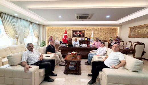 GAZETECİLERDEN OVANIN FİNANS DUAYENİ ZAROĞLU’NA ZİYARET