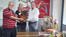 HBGC’DEN ANTAKYA GAZETESİ’NE 60. YIL ZİYARETİ