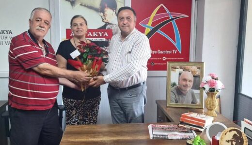 HBGC’DEN ANTAKYA GAZETESİ’NE 60. YIL ZİYARETİ