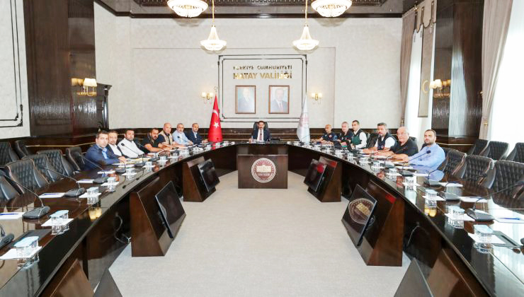 VALİ MASATLI, REZERV ALAN ÇALIŞMALARINI DEĞERLENDİRDİ