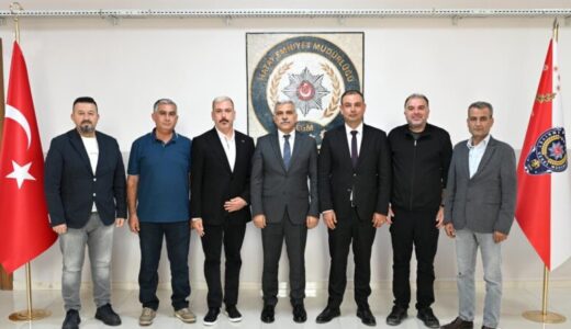 Hatay Basın Cemiyeti’nden Emniyet Müdürü Özen’e “Hayırlı Olsun” Ziyareti