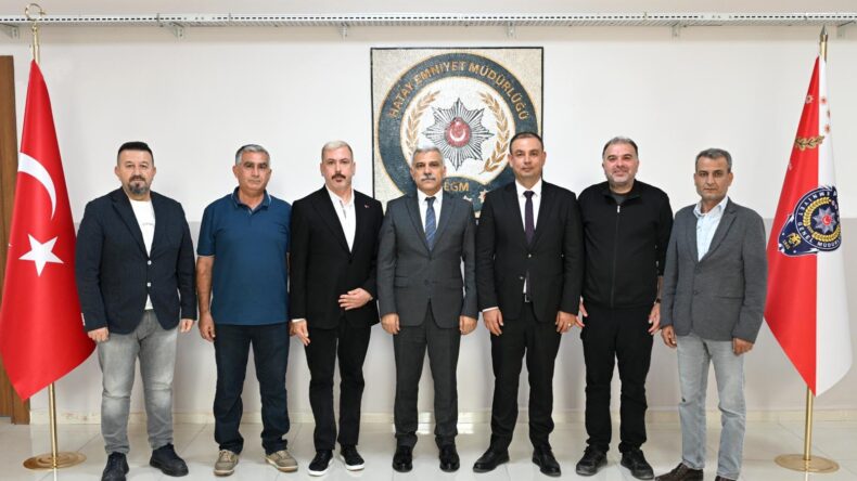 Hatay Basın Cemiyeti’nden Emniyet Müdürü Özen’e “Hayırlı Olsun” Ziyareti