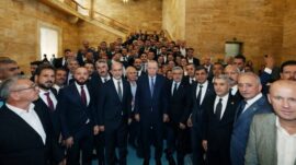 AK PARTİ HATAY TEŞKİLATI CUMHURBAŞKANI ERDOĞAN İLE BULUŞTU