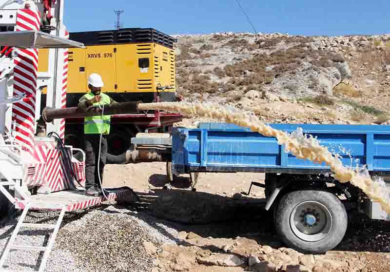 YAPILAN SONDAJ ÇALIŞMALARI İLE SU İLETİMİ GÜÇLENDİRİLİYOR