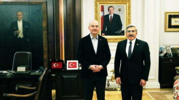 MİLLETVEKİLİ YAYMAN’DAN BAKAN SOYLU’YA ZİYARET