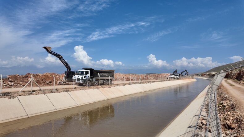 OVAYA HAYAT VERECEK PROJEDE ÇALIŞMALAR SÜRÜYOR