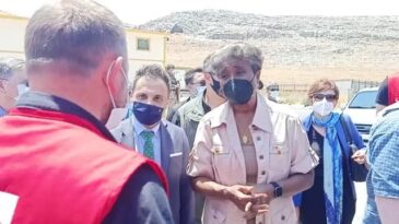 ABD’nin BM Daimi Temsilcisi Linda Thomas Greenfield Reyhanlı’da incelemelerde bulundu