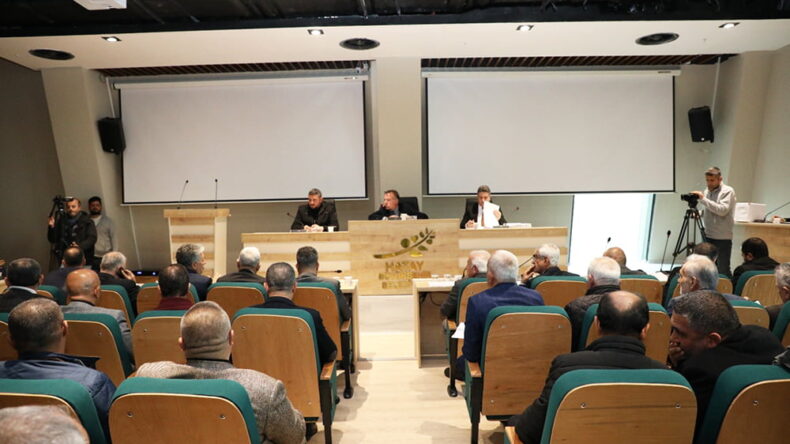 HBB MECLİS TOPLANTISINDA BASIN MENSUPLARI UNUTULMADI