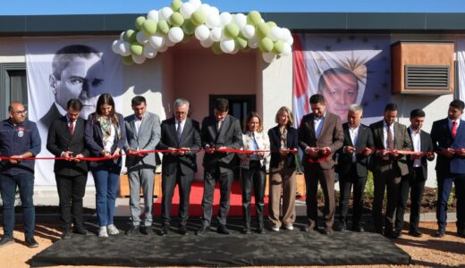 SU SÜMBÜLLERİ İŞLEME MERKEZİ TÖRENLE AÇILDI