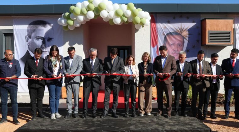 SU SÜMBÜLLERİ İŞLEME MERKEZİ TÖRENLE AÇILDI